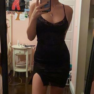 motel rocks slip dress